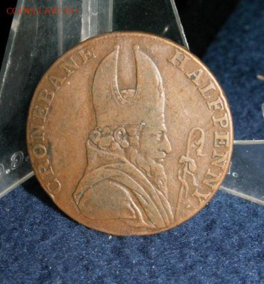 Half Penny 1945, Великобритания, Георг 6 - PICT2071.JPG