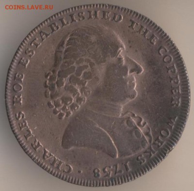 Half Penny 1945, Великобритания, Георг 6 - 134