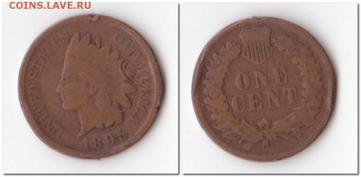 США, 1 цент 1902,1895,1903,1906 Окончание: 26.07.2015 - 43 692