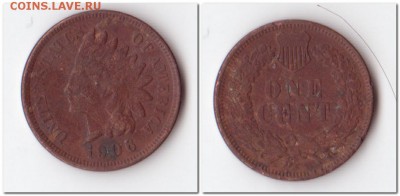 США, 1 цент 1902,1895,1903,1906 Окончание: 26.07.2015 - 43 690