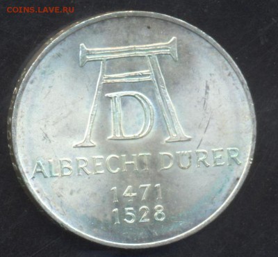 ФРГ 5 марок 1971 г.D   23.07.15 г. 22 -00 МСК. - 5 м.71 D 1