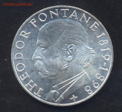 ФРГ 5 марок 1969 г.G   23.07.15 г. 22 -00 МСК. - 5 м. 69 G 1