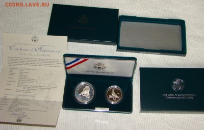 Серебряные Монеты разных стран, Пруф, с футлярами и без - DSC03807.JPG