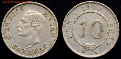 10 центов 1900г. Саравак - 10центов1900_1