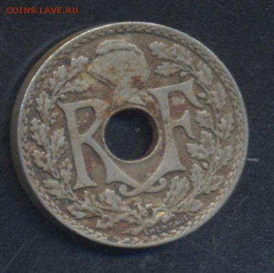Франция 10 Сантимов 1934 г. 23.07.15 г. 22 -00 МСК. - Франция 34 1