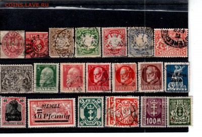 Бавария, Пруссия, Саар, Мемель, изучение спроса - banknote_2171