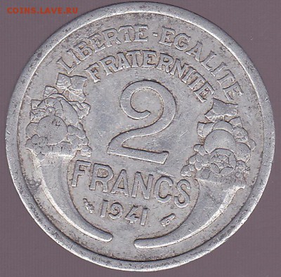 2 франка 1941 Франция до 22.07 в 22.00 - IMG_0007