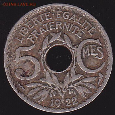 5 сантимов 1922 Франция до 22.07 в 22.00  р - IMG_0051