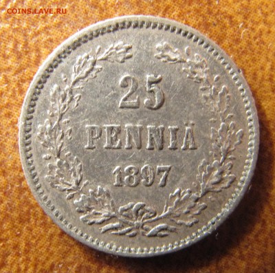 25 пенни 1897 до 23.07.2015, 22:00 - 1897-2