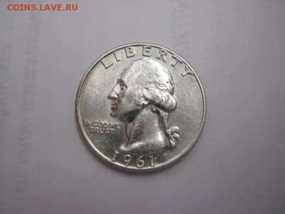 25 центов США 1961 серебро до 24.07.15 - IMG_6833.JPG