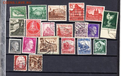 марки Германия рейх 20шт - 32