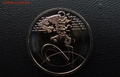 2 евро 2012 Ирландия 10 лет евро. Раскол или царапина? - DSCF5417.JPG