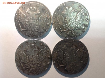 Рубли на подлинность и оценку 1742-96гг - image