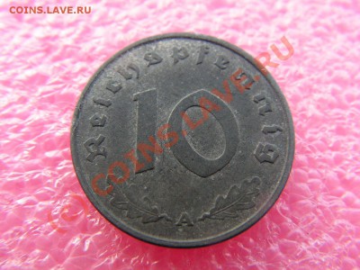-Германия- 10 пфенниг 1944 -- 3 августа 21-00 - PICT0847.JPG
