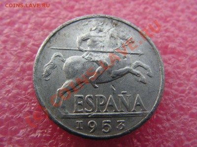 -Испания- 10 сантим 1953 -- 3 августа 21-00 - PICT0869.JPG