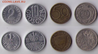 Обмен иностранными монетами от zapal'a - австрия