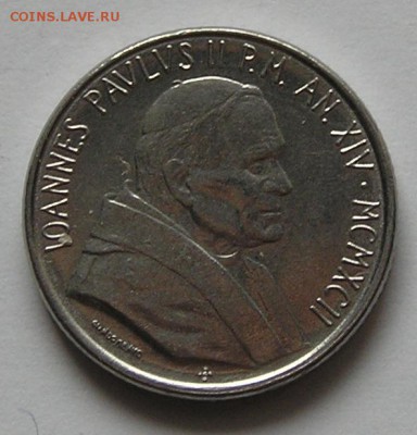 Ватикан, 100 Лир 1992 (25.07) - P1013241.JPG