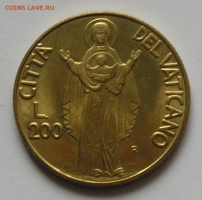 Ватикан, 200 Лир 1990 (25.07) - P1013252.JPG
