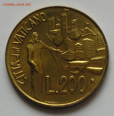 Ватикан, 200 Лир 1991 (25.07) - P1013254.JPG