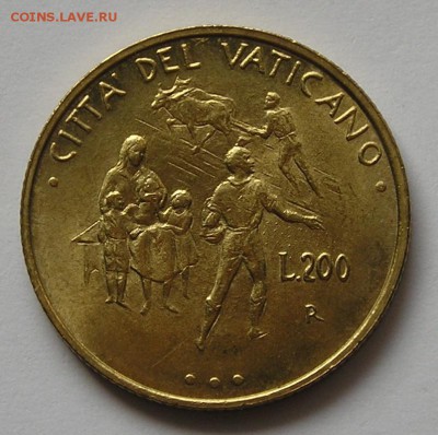 Ватикан, 200 Лир 1995 (25.07) - P1013264.JPG