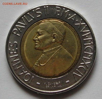 Ватикан, БИМ,  500 Лир 1994  (25.07) - P1013298.JPG