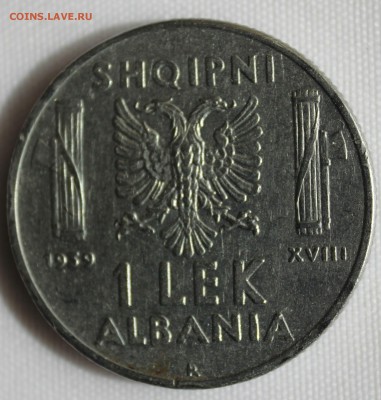 С 1 руб. АЛБАНИЯ под ИТАЛИЕЙ  1 лек 1939г.  до 29.07.15г. - IMG_6689.JPG