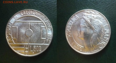 ДК Сан-Марино 500 лир Футбол 1986 28.06 22.00 - P1190671.JPG