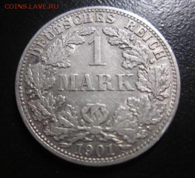 1901 Германия, 1 М, серебро, до 27.07 в 22-15 мск - IMG_1612.JPG