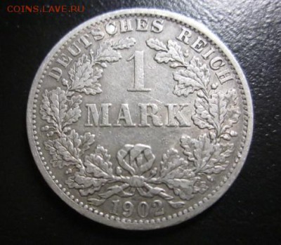 1902 Германия, 1 М, серебро, до 27.07 в 22-15 мск - IMG_1614.JPG