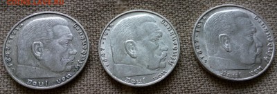 2 рейхсмарки 2шт."J",1шт."D" Гинденбург до 27.07.2015 22-00 - IMG_20150723_140156