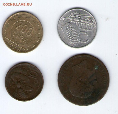 Италия (4 монеты) - Coins046