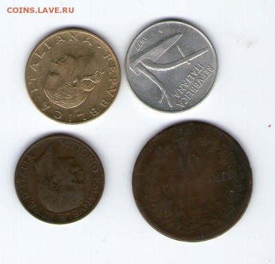 Италия (4 монеты) - Coins047