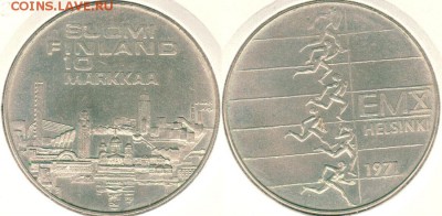Финляндия, 10 м 1971, с 200р! - до 22-00мск 27.07 - fin-10m-1971
