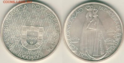 Португалия, 1000 эск. 1996, с 200р! - до 22-00мск 27.07 - por-1000e-1996