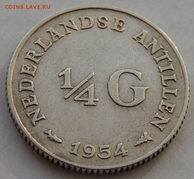 4 гульдена 1954, до 01.08.15 в 22:00 - 4477