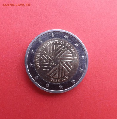 2 евро, Латвия (Председательство в ЕС) до 30.07.2015г - DSCF9065.JPG