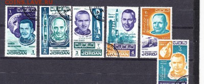 марки Иордания 1966 космонавты - 38