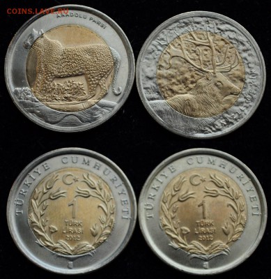 Турция 1 лира 2009-13г. "Красная книга" --29-07-15 в 22-00-- - КК2012_1