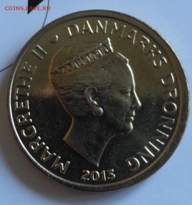 Дания 20 крон 2013 Рёмер до 31 июля - DAN 20 cron 2013 Romer - 2