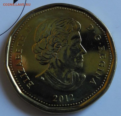 Канада 1 доллар 2012 до 31 июля - CAN lucky loony 2012 - 2