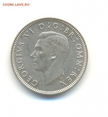 Ag. Британия 1 шиллинг 1940 (англ.). XF. до 30.07 22:00 - 3