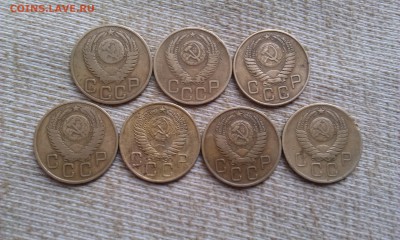 3 копейки с 1949 по 57г 9 штук - IMAG0824