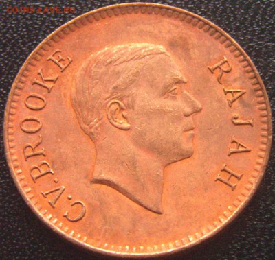 Британский Саравак_хороший цент 1937; до 28.07_22.18мск - 10090