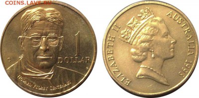 Медицина в нумизматике - Австралия 1 доллар Флори
