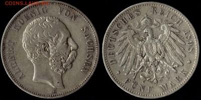 5 марок Саксония 1898 с 1000р!!! до 01.08.15г  22.00 МСК - Панорама6