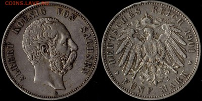 5 марок Саксония 1901 с 1000р!!! до 01.08.15г  22.00 МСК - Панорама9