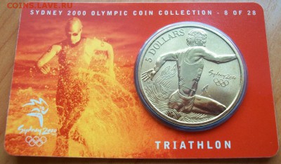 5 долларов Австралии Олимпийские игры в Сиднее 2000 триатлон - 100_2879.JPG