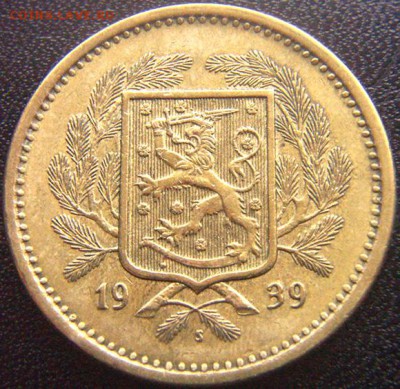 Финляндия_20 марок 1939. Отличное качество; до 28.07_22.54м - 9896