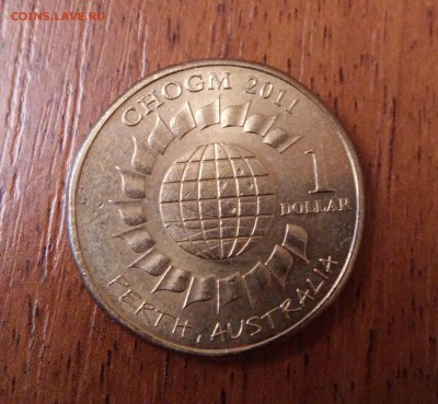 Австралия 1 доллар 2011 CHOGM до 03.08.2015 - 20150728_173711