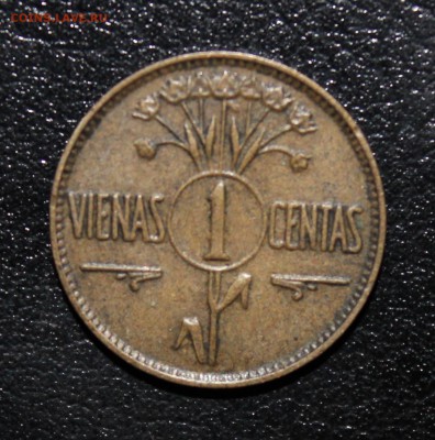Литва, 1 цент 1925 на оценку - IMG_8815.JPG